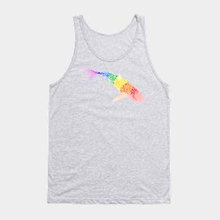 Rainbow Shark Tank Top